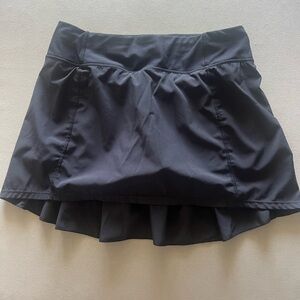 Black Athletic Skort